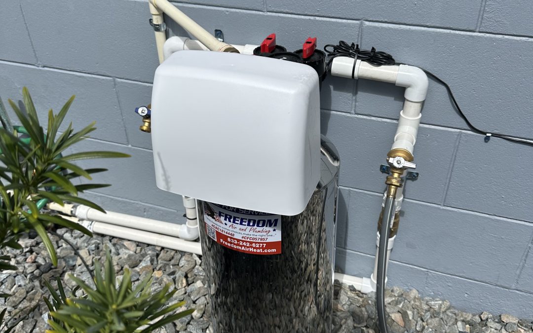 NS1-6L Install Outdoors Freedom Plumbing NaturalSof